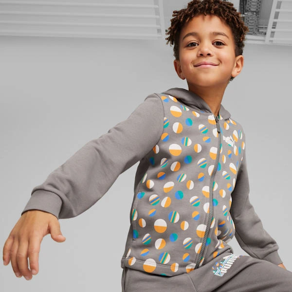 Sudadera con capucha PUMA ESS+ para niños pequeños: ¡El verano aventura te espera!